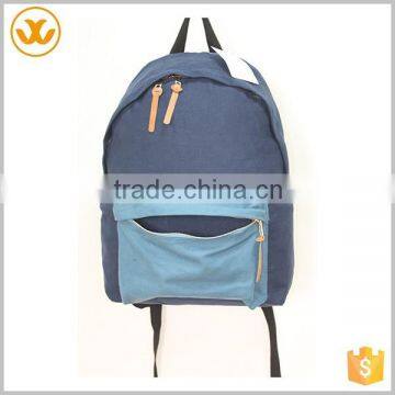 Young Style Shoulders China Wholesale Canvas Bag Backpack photo-5