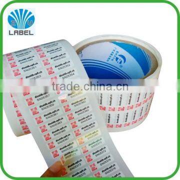 High Quality Custom Self Adhesive Paper Stickers,Custom Self Adhesive Serial Number Labels photo-2