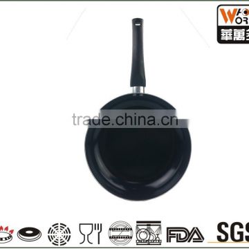 Aluminum Black ceramic coating frying pan; non-stick frying pan