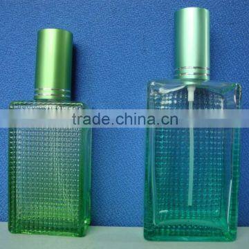 50 100 ml Oblong shape fragrant screw glass bottle