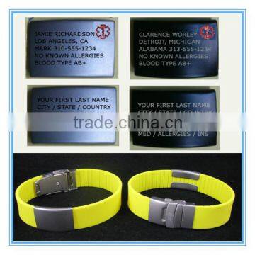 trending hot products	silicon self rescue ID wristband