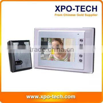 CA802+VD203 7'' 4 Wired Video Doorbell