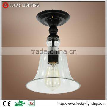 glass ceiling lamp housing lighting