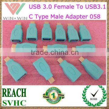 Original Blue Type C 3.1 USB Adapter 058