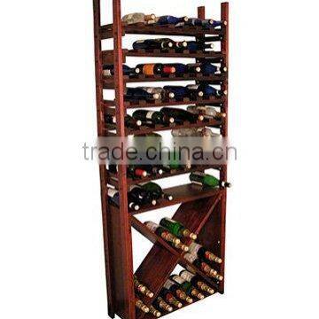 maple wine rack