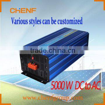 CHENF 5kw Most popular Pure Sine Wave 12V/24V/48V Solar pump dc to ac Power Inverter