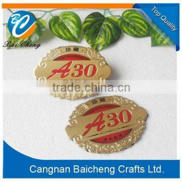Fashion Button Metal Badge With Your Owned Design