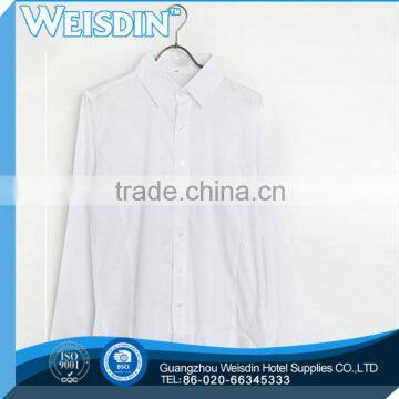 hot sale solid color ladies buttondown pure silk classic shirt