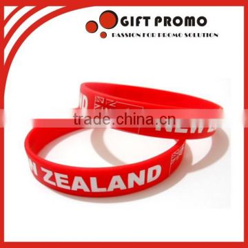 Custom Silicone Flag Wristband For Promotion