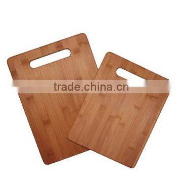 2 pcs set bamboo acrylic chopping board