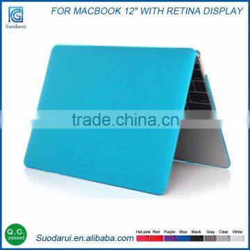 2015 Newest version Factory price Mix color flip cases for Apple Macbook 12'' with Retina Display