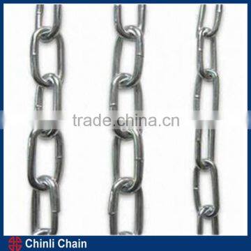 Q235 Iron Galvanized Medium Link Chain, Ordinary Mild Steel Link Chain,Heavy Duty Iron Link Chain