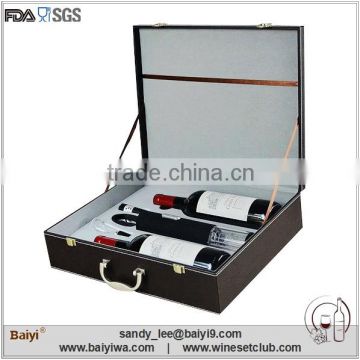 Wholesale Wooden Red Wine Box with Tool