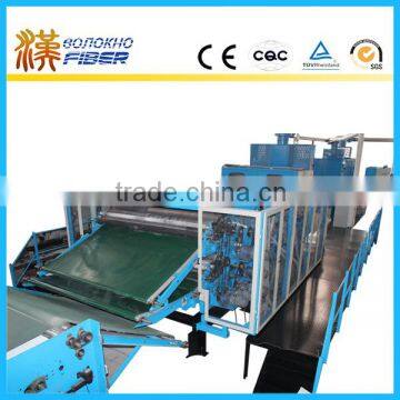 geotextile needling production linehing line, geotextile punched line