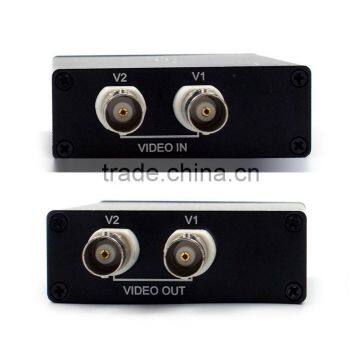 Digital Optical Fiber 2 Channel Video Converter Analog Digital Video Multiplexer photo-3