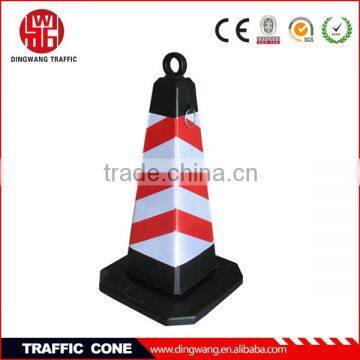 Quadrate traffic cone rubber base