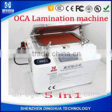 Dinghua OCA lamiantion machine replacing cell phone displays / samsung glass / refurbished mobile LCD etc. DH-L1