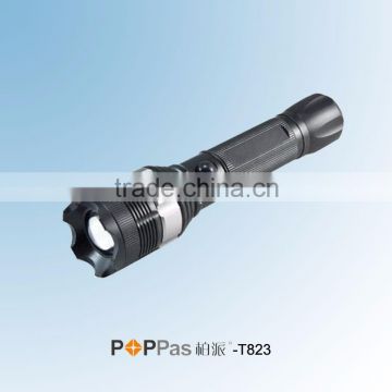 18650 Rechargeable XR-E Q5 Police LED Flashlight (POPPAS-T823)