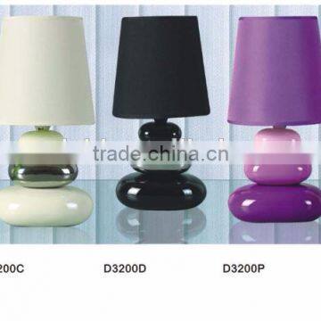 stone ceramic table lamp