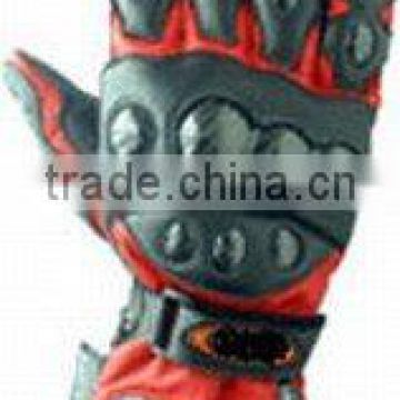 DL-1505 Leather Motorbike Racing Gloves