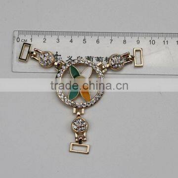 Fashion Rhinestone Ladies Shoe Raw Material Made In China Factory photo-2