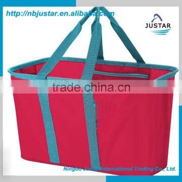 OEM Cheap Folding Shopping Tote Bag with Two Carry Handles