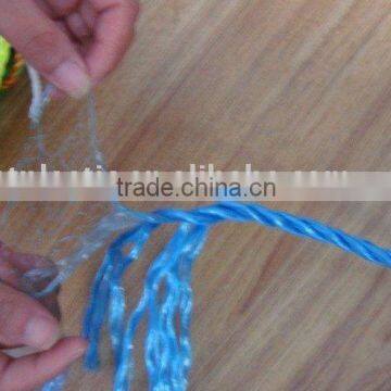 Slit Film Blue Polypropylene Rope