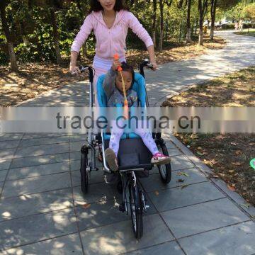 2016 Hot Baby Products Mother and Baby Stroller Bike With Big Wheels photo-4