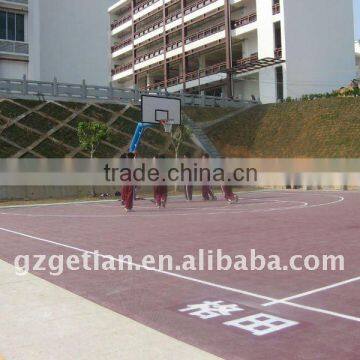 Easy to install modular plastic basketball court flooring with high quality