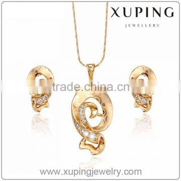 2016 Alibaba Best Selling Gold Plated Jewelry set Wholesale Jewelry