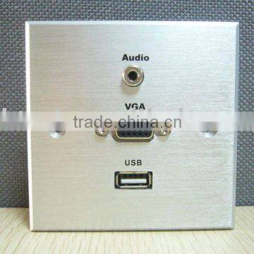 Faceplate audio video data