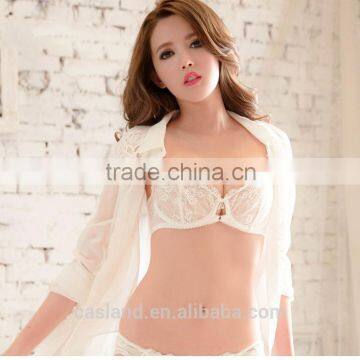 Wholesale sexy unlined bra bridal bra set(FPY323)