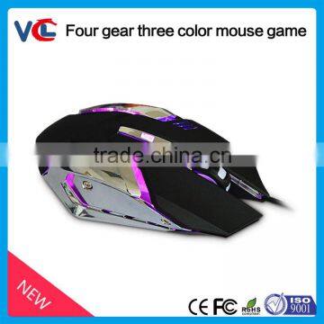 2400DPI Wired mouse 6 Buttons USB Optical Gaming Mouse computer