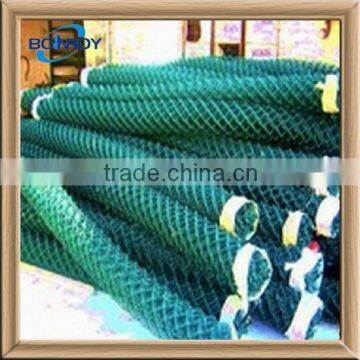 hot sale pvc coated chain link wire mesh fence/factory direct sale