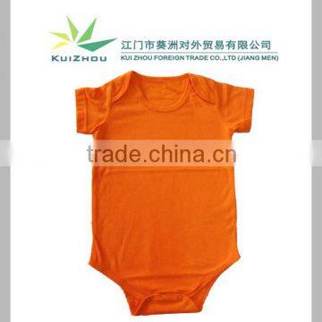 100% Cotton Orange Romper 0-3Months infant clothes