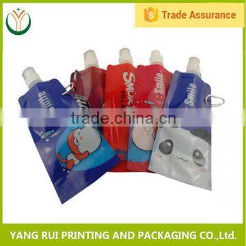 Quality professional plastic mattress bags,spout bag with printing,spout bag for shower gel