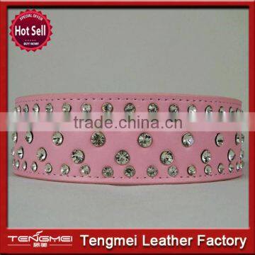 New style discount pet diamond studded dog collar