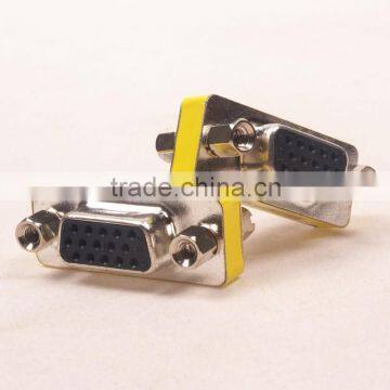 15 Pin HD SVGA VGA female to female Adapter Connector