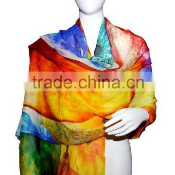 Digital print scarves