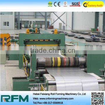 European standard high precision steel coil slitting machine