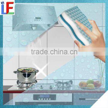 Sponge Eraser Melamine Cleaner Eco-Friendly White Kitchen Magic Eraser Melamine Sponge Magic With OEM photo-3
