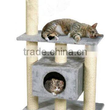 Hot Selling China Products Pet Toys Plush Cat Tree House