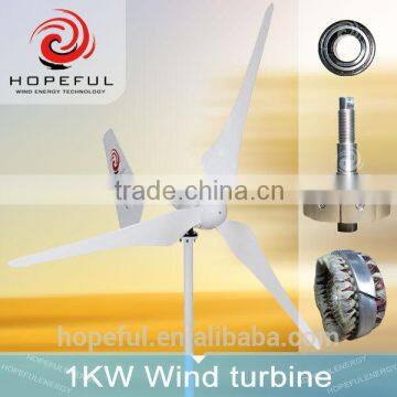 1KW High Efficiency Variable Pitch Wind Turbine Electric Generating Windmills for Sale photo-4
