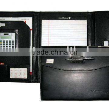 PU MATERIAL A4 PORTFOLIO (File folder) WITH BALLPEN