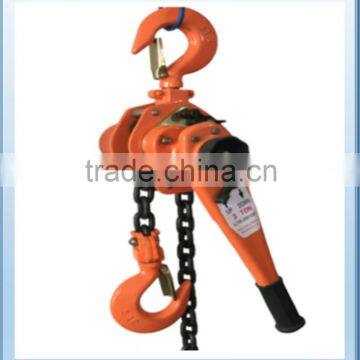 grip puller lever hoist with cable, 1 ton lever chain block