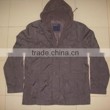 Mens Jacket with hoody