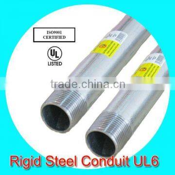 Galvanized Electrical Conduit UL6 listed