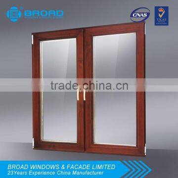Aluminum thermal break casement window,fashion design aluminum doors and windows