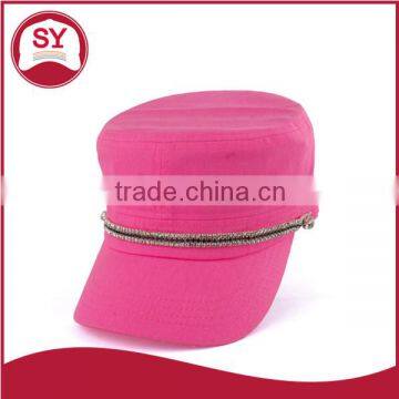 Chinese pink baby foam army cap hat /german winter army baby caps and hats