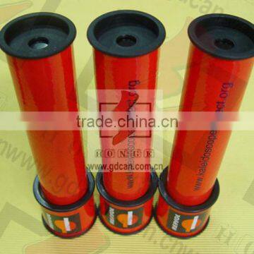Newest Product Red Paper Cardboard Two Parts Kaleidoscope Toys